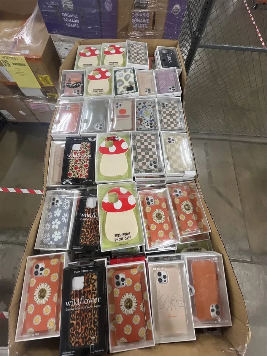 Assorted iPhone Cases: 92% Off Original Retail (G51648) — Consumer Electronics liquidation pallet, 1,600 units