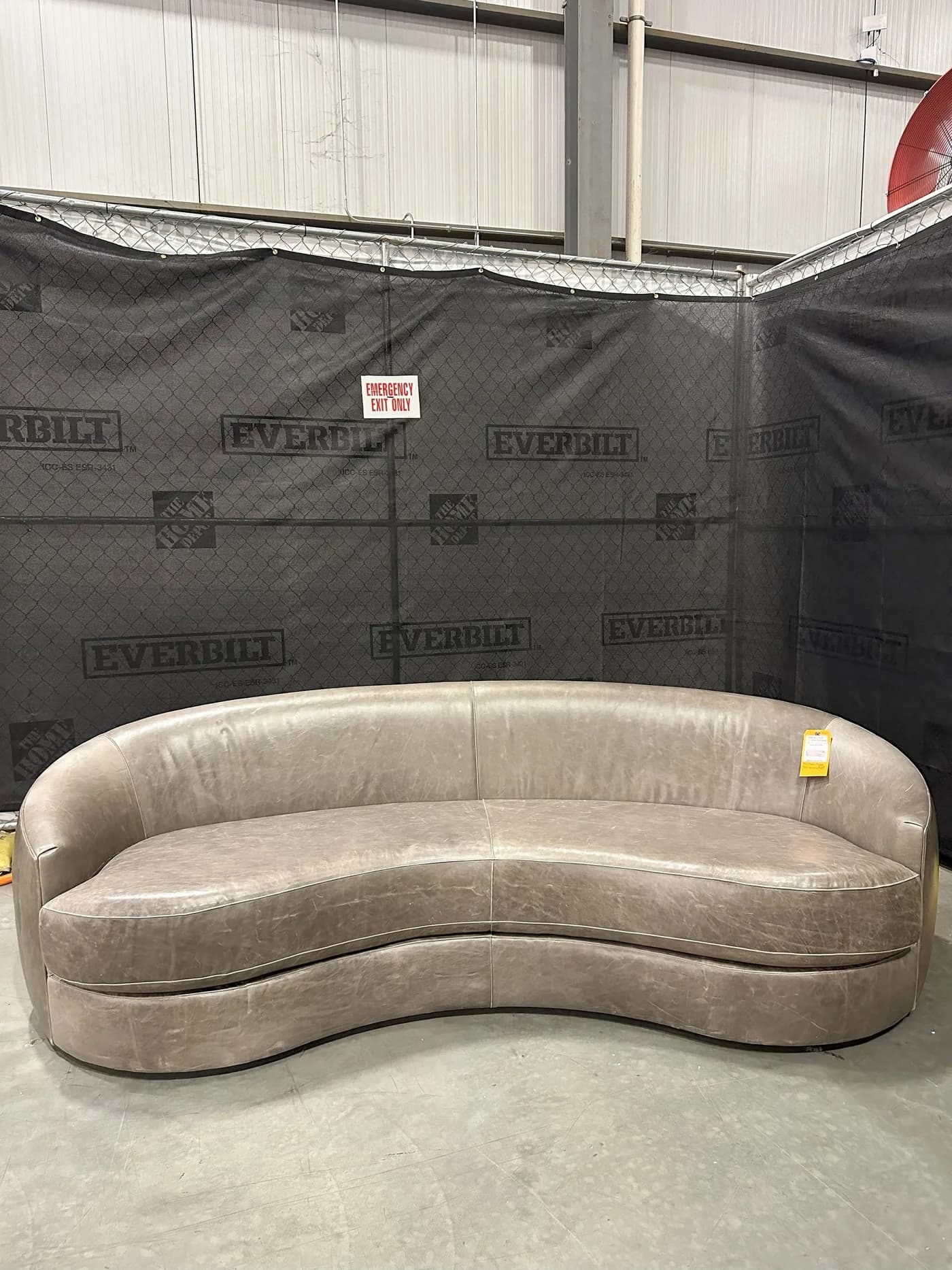 Mitchell Gold + Bob Williams Giselle Leather Sofa - 65% Off Retail Price — Furniture