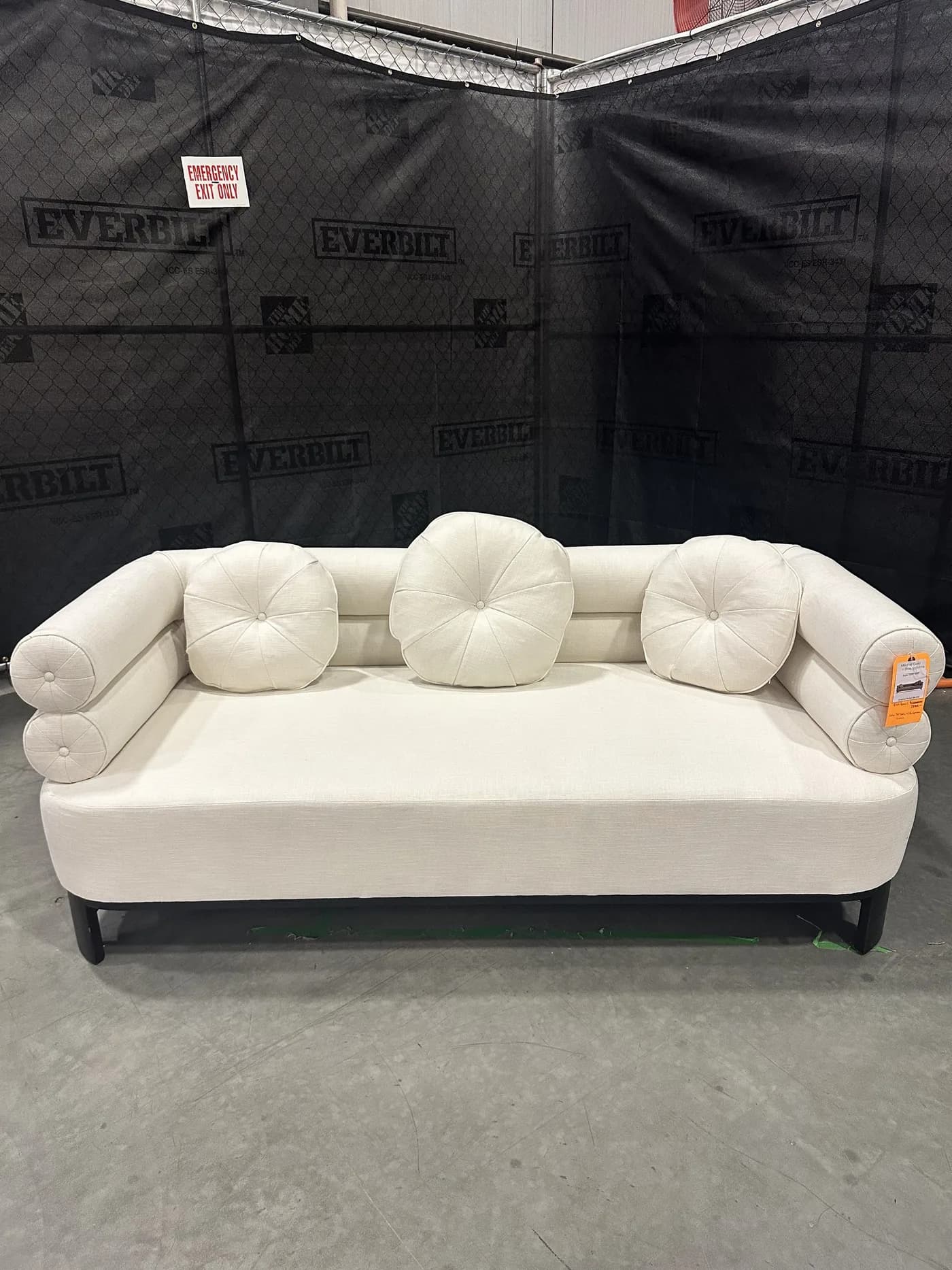 Mitchell Gold + Bob Williams Lucy 75' Sofa w/ Performance Linen - 65% Off Retail Price — Furniture