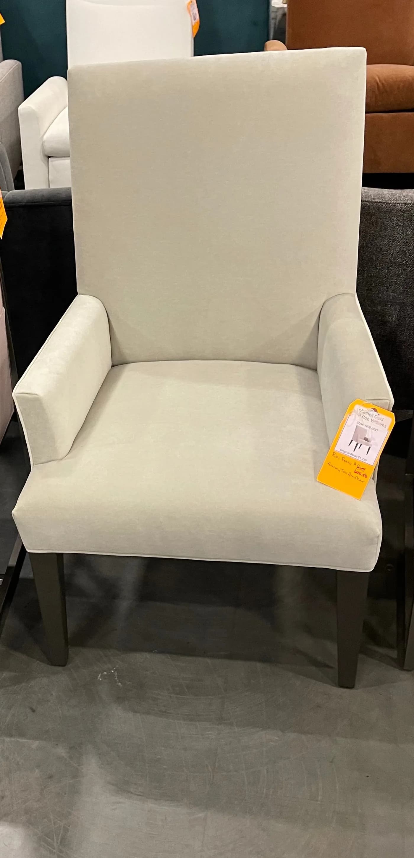 Mitchell Gold + Bob Williams Anthony Tall Armchair — Furniture