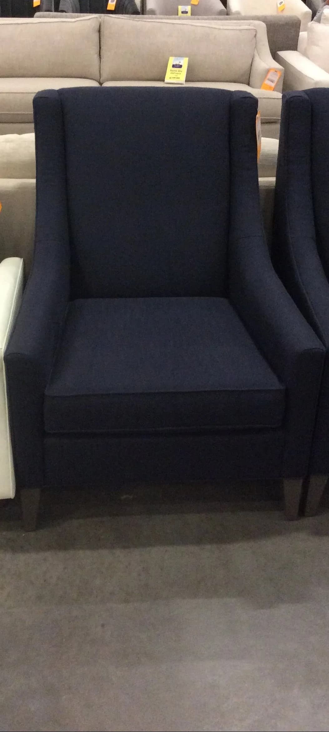 Mitchell Gold + Bob Williams Cara Tall Back Chair — Furniture
