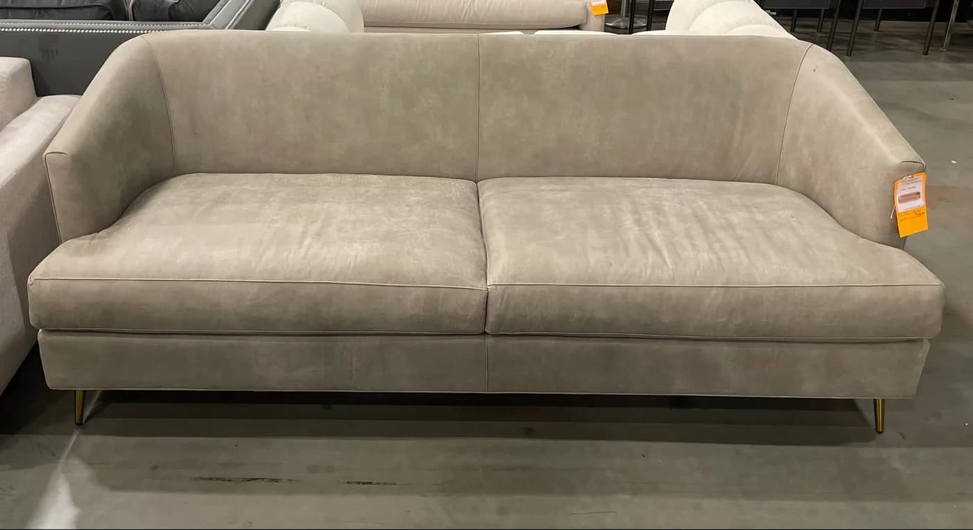Mitchell Gold + Bob Williams Coco 85 Leather Sofa — Furniture