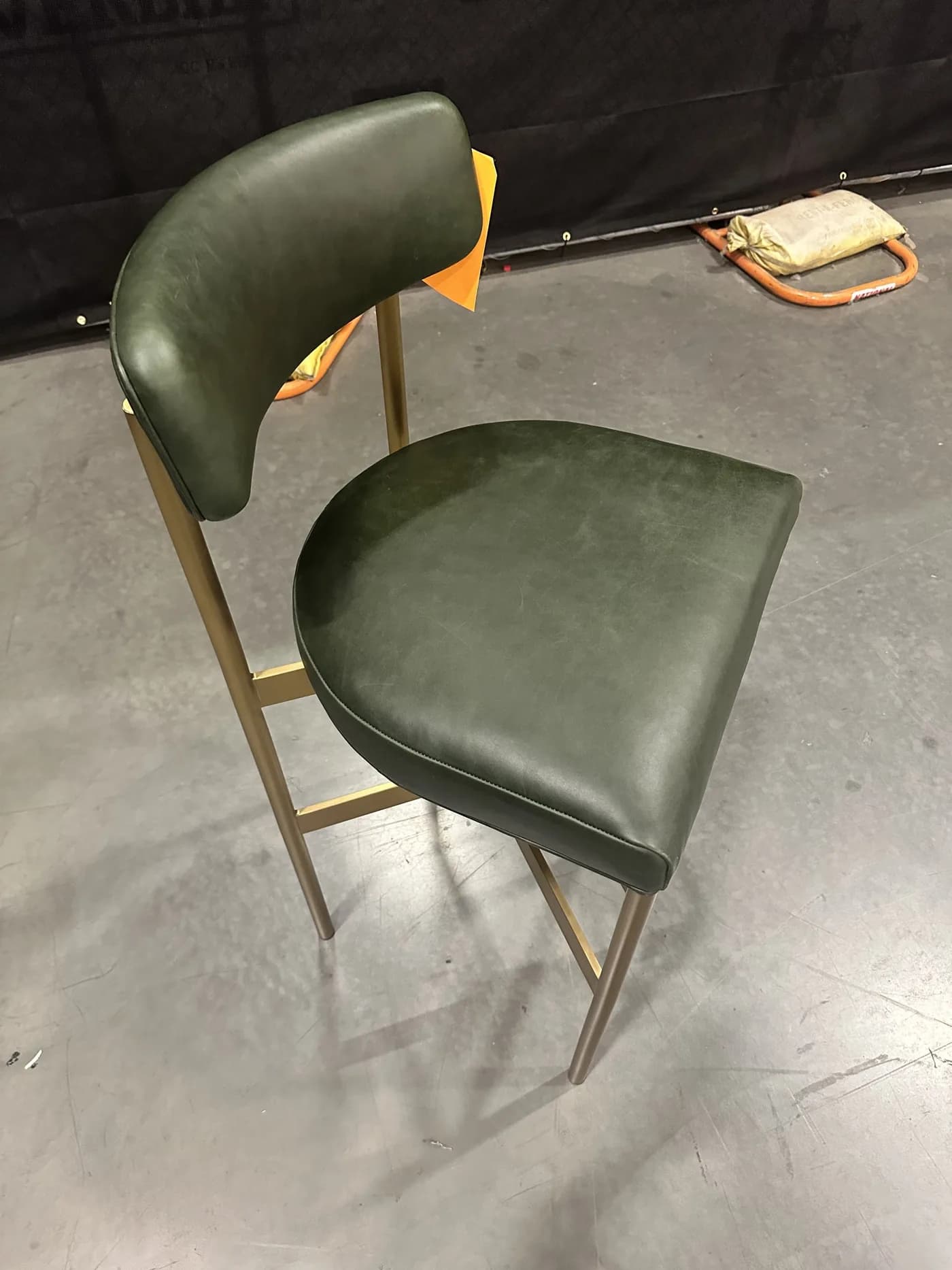 Mitchell Gold + Bob Williams Remy Leather Bar Stool - 65% Off Retail Price — additional view 2