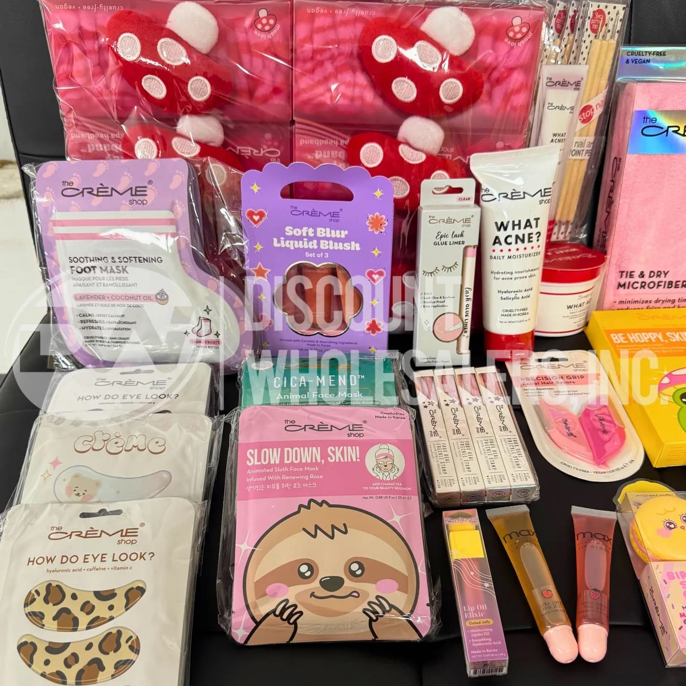 The Creme Shop Assorted Makeup Lot, 5000 Pcs — full lot photo