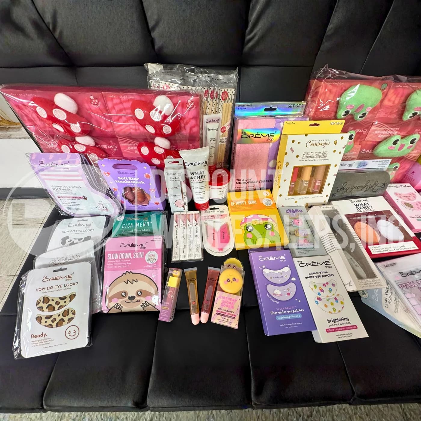 The Creme Shop Assorted K-Beauty Pallet — full lot photo