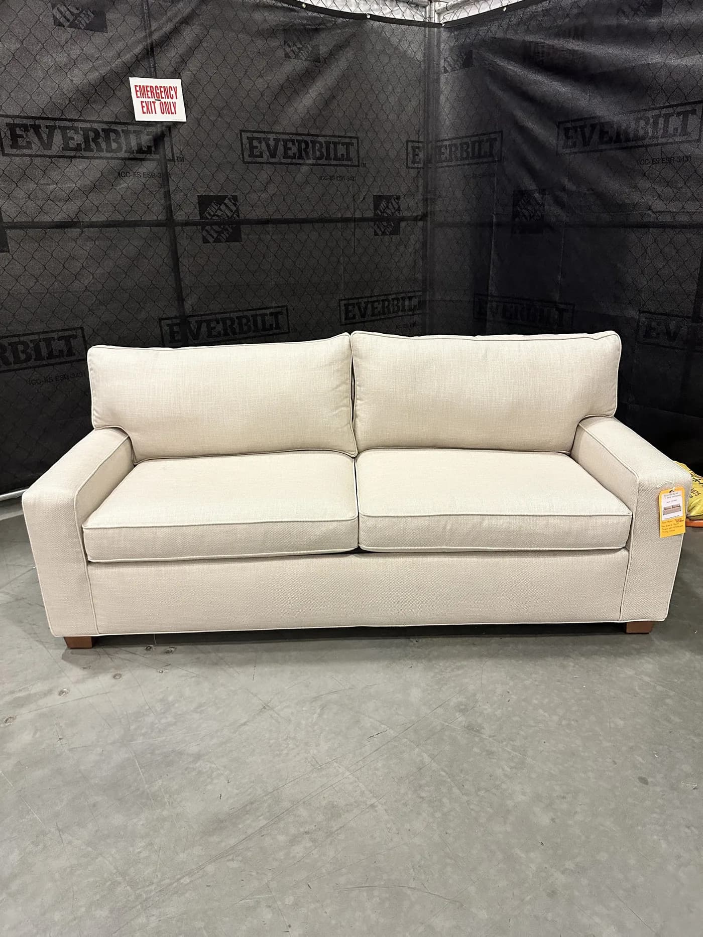 Mitchell Gold + Bob Williams Alex 2 Over 2 Queen Sleeper Sofa with Performance Vintage Velvet - 65% Off Retail Price — additional view 2