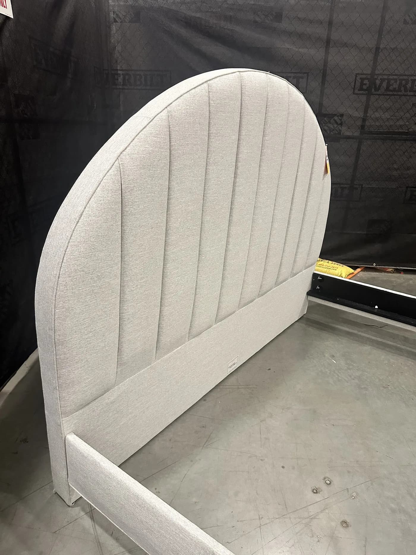 Mitchell Gold + Bob Williams Archer Channel King Headboard w/ Performance Cross Weave - 65% Off Retail Price — additional view 2