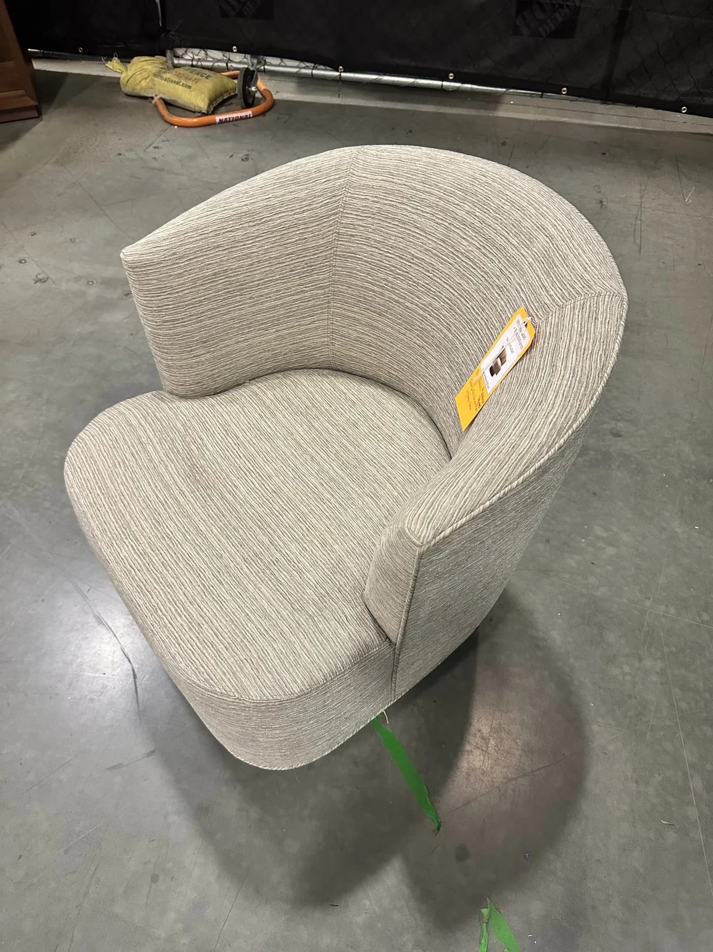 Mitchell Gold + Bob Williams Costellu Full Swivel Chair w/ Dunes-Sand - 65% Off Retail Price — additional view 2