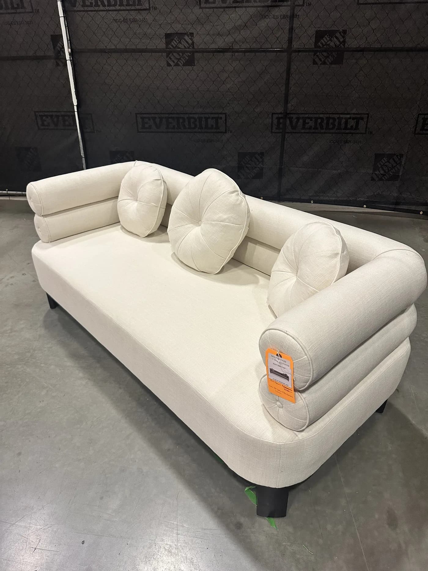 Mitchell Gold + Bob Williams Lucy 75' Sofa w/ Performance Linen - 65% Off Retail Price — additional view 2