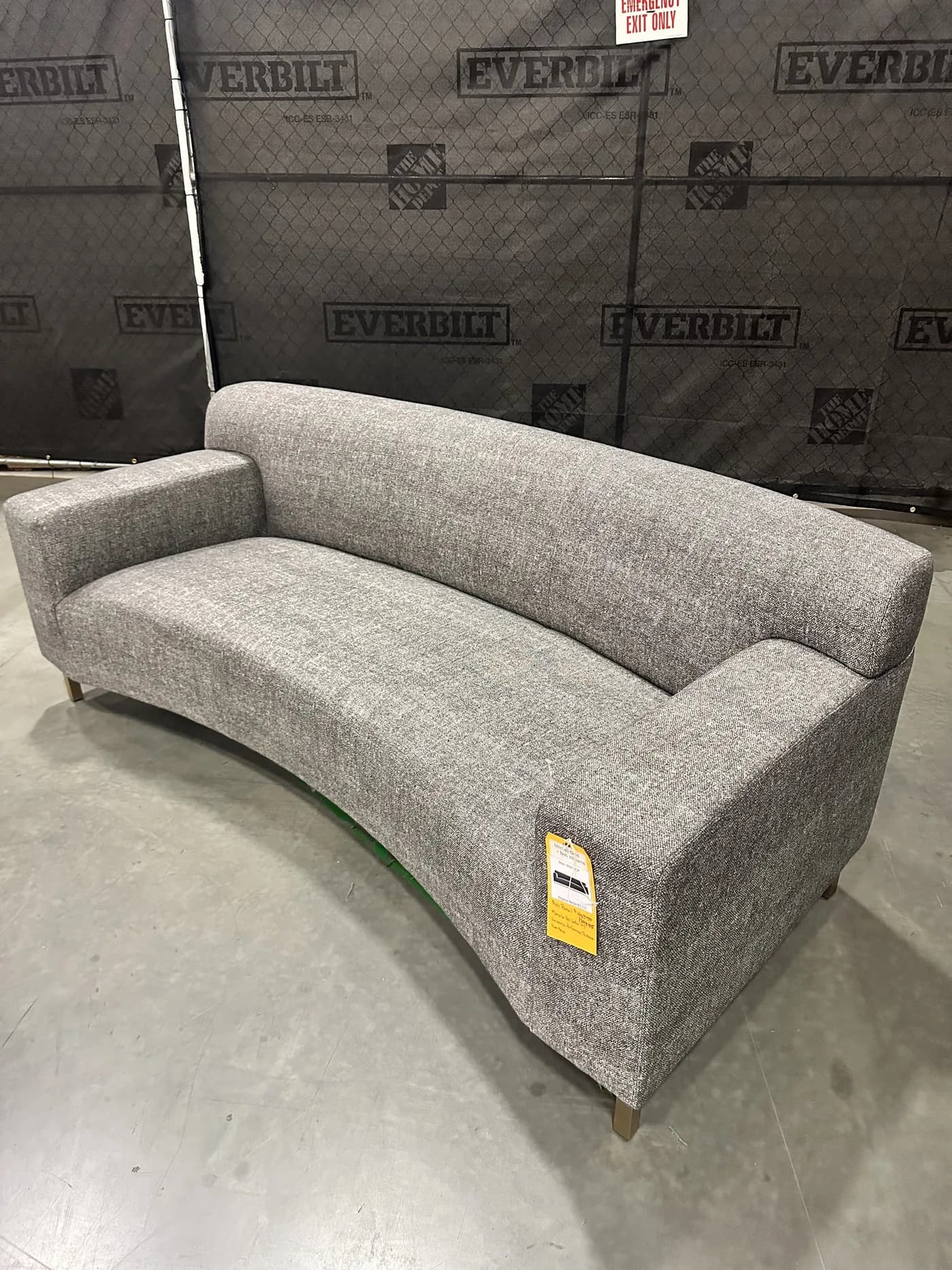 Mitchell Gold + Bob Williams Marcello 80 Sofa W/ Sunbrella Performance Textured Two Tone - 65% Off Retail Price — additional view 2