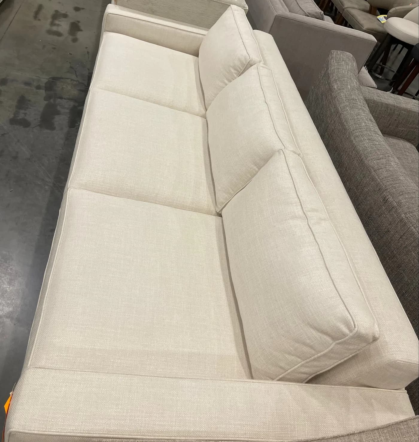 Mitchell Gold + Bob Williams Carson 92 Sofa with Performance Textured Two Tone — additional view 2