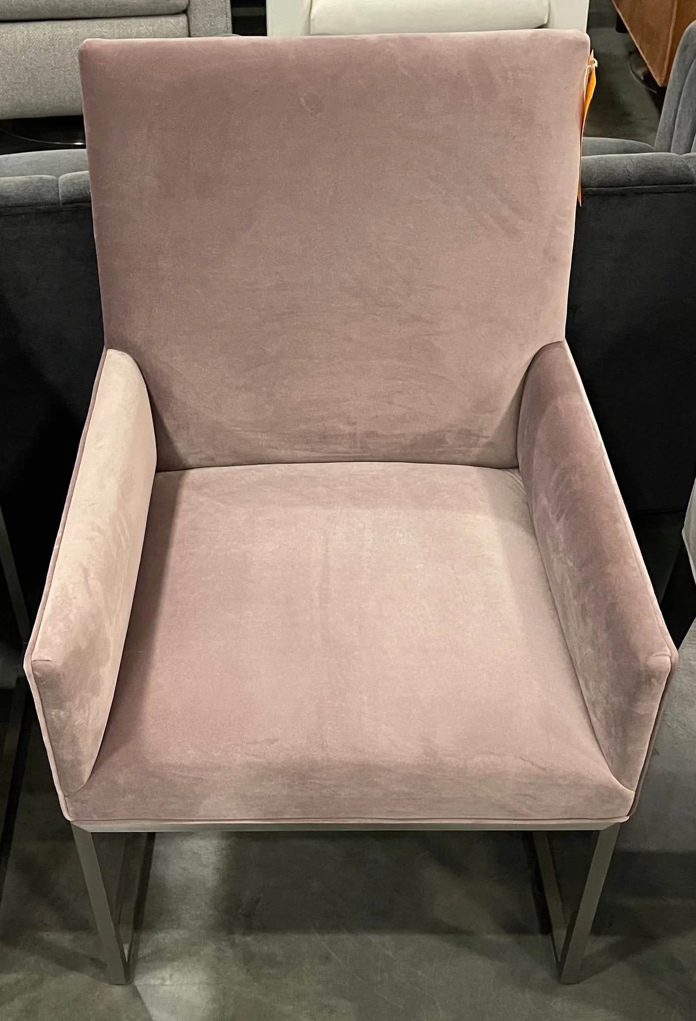 Mitchell Gold + Bob Williams Gage Dining Armchair with Velvet — additional view 2