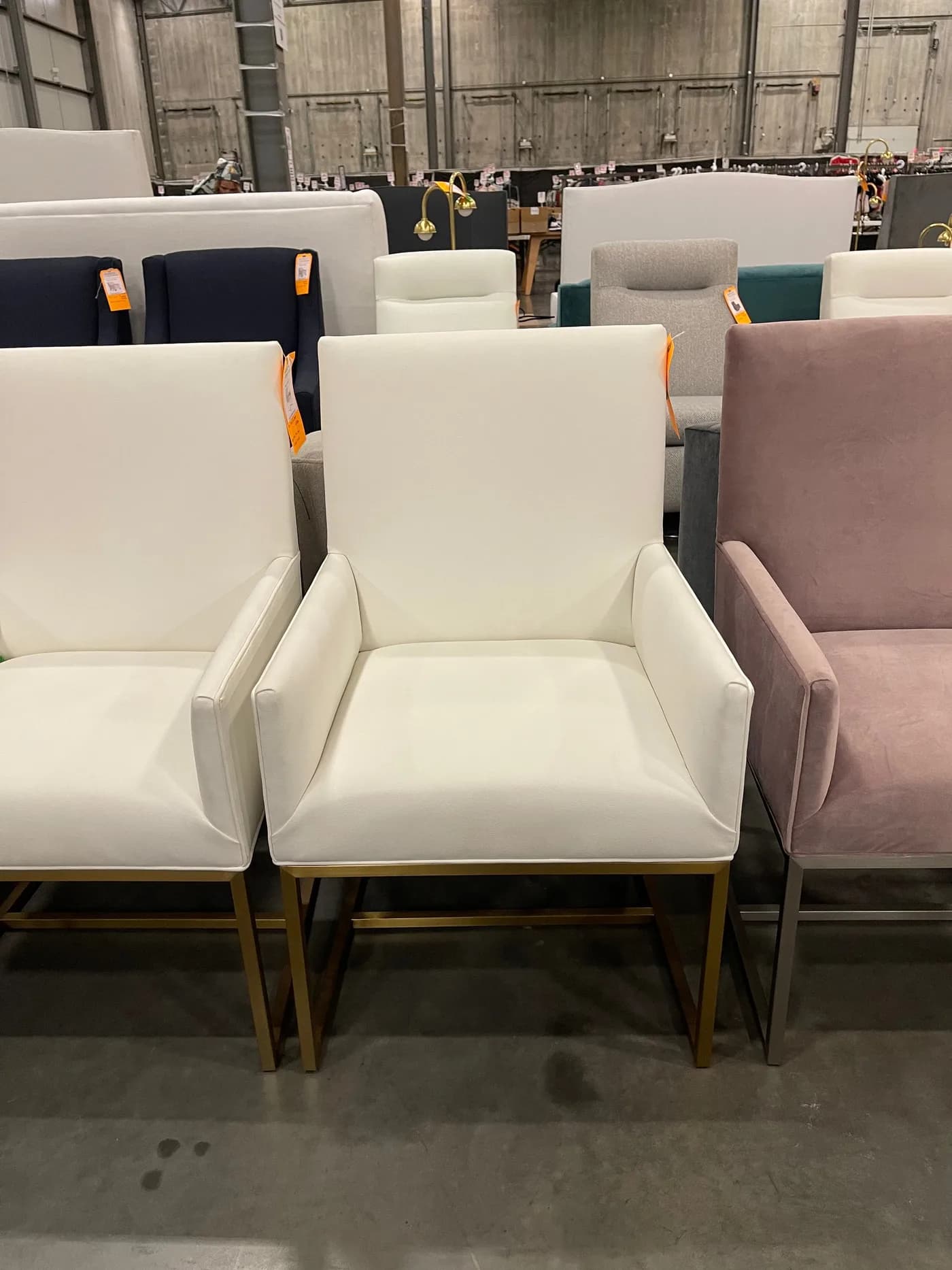 Mitchell Gold + Bob Williams Gage Dining Armchair with Vegan Leather — additional view 2