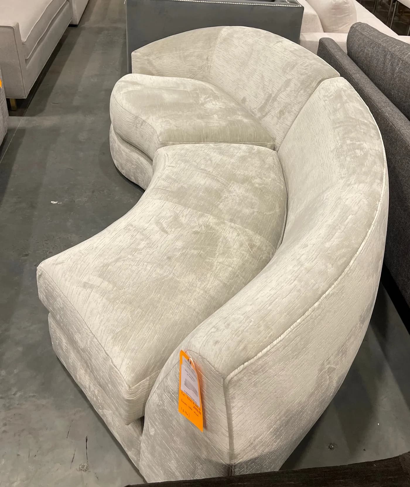 Mitchell Gold + Bob Williams Giselle Sofa Velvet (2pc) — additional view 2