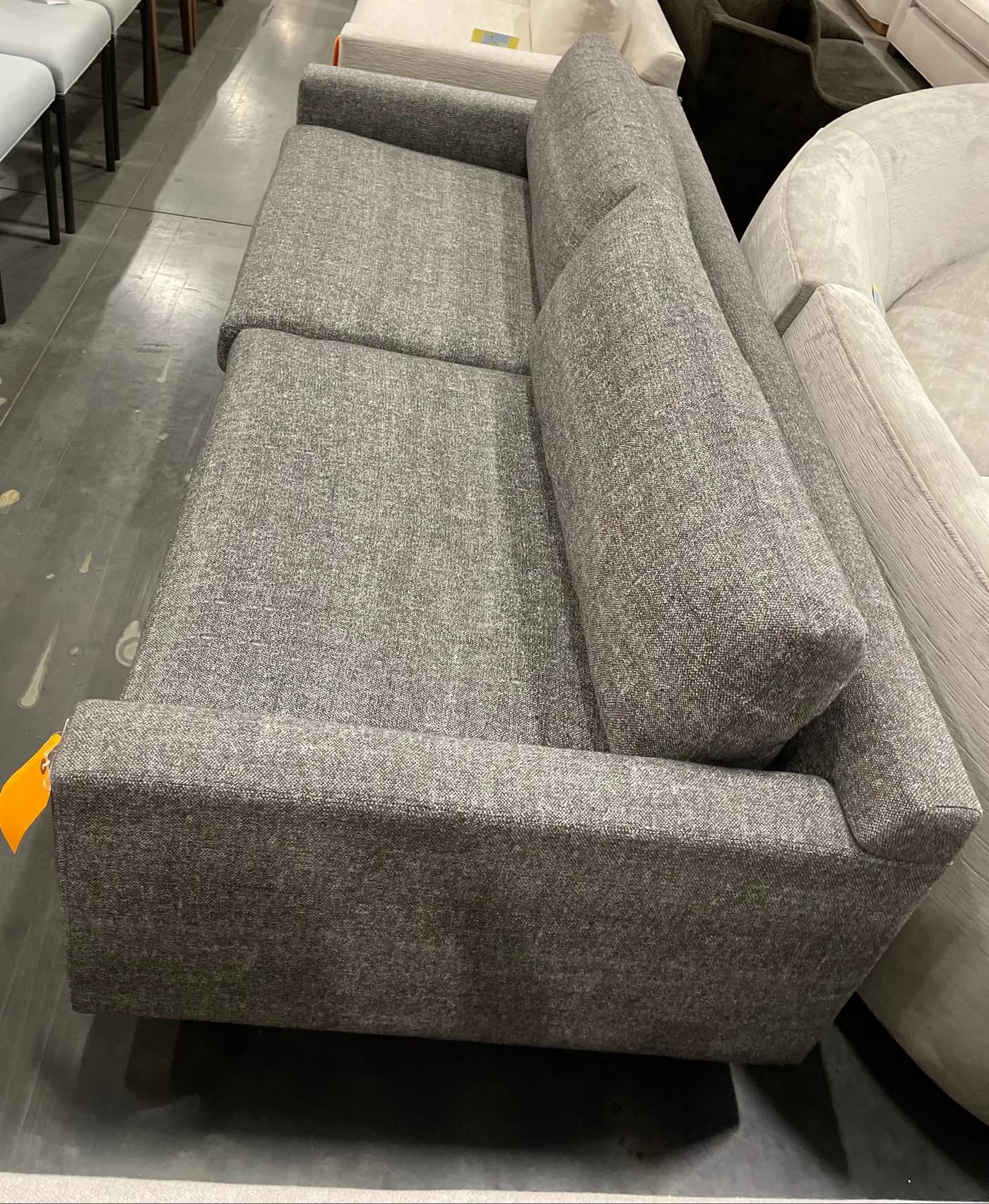 Mitchell Gold + Bob Williams Hunter Studio No Welt 85 Sofa with Sunbrella Performance Texture — additional view 2
