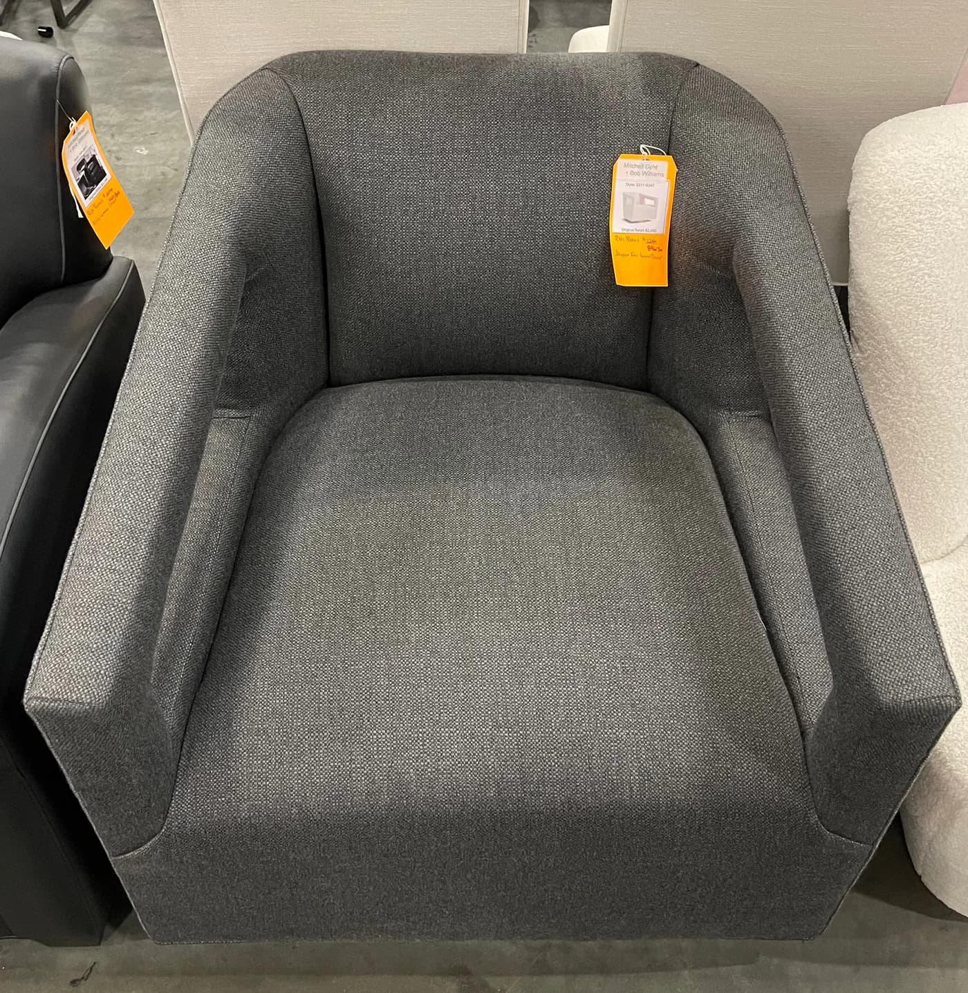 Mitchell Gold + Bob Williams Jasper Full Swivel Chair — additional view 2