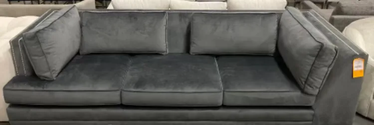 Mitchell Gold + Bob Williams Keaton Sofa with Performance Velvet Micro Cord — additional view 2